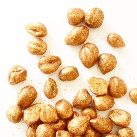 Decorative golden hazelnuts 50g - product image 1 - ScrapCooking
