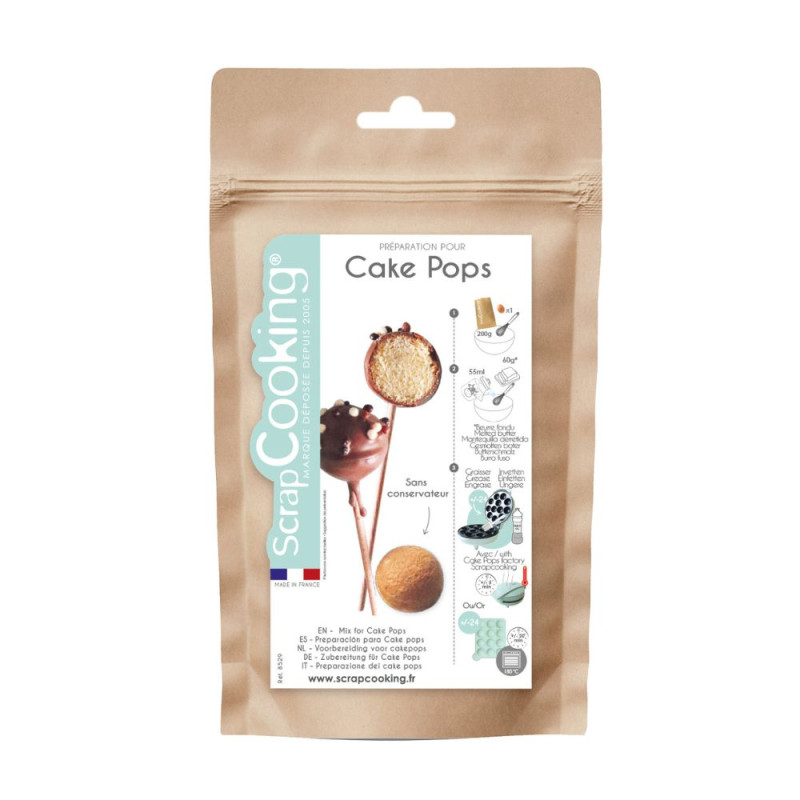 Préparation pour cake pops pack - ScrapCooking