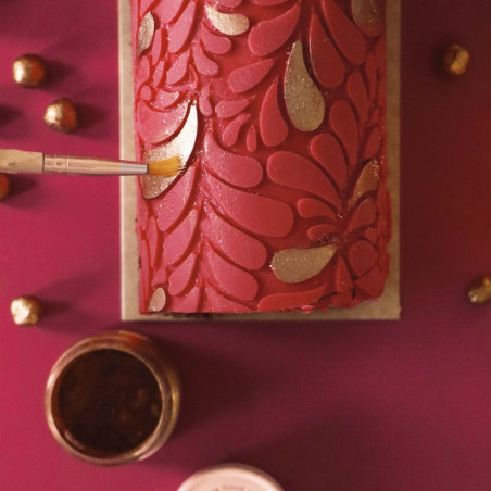 Kit buche Ondine décoration - ScrapCooking