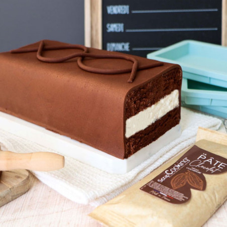 Pâte de chocolat - goût Intense 250g Delice chocoLait XXL  - ScrapCooking