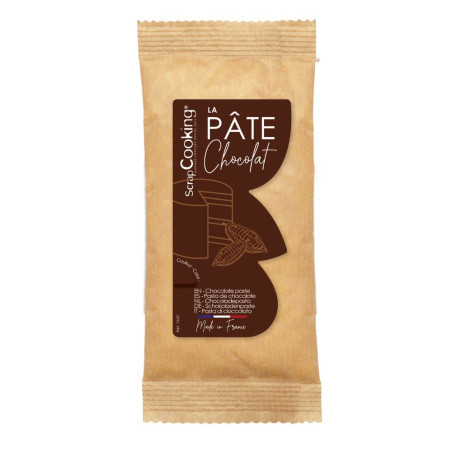 Pâte de chocolat - goût Intense 250g pack - ScrapCooking
