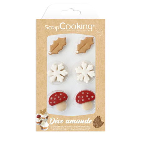 Winter marzipan decorations - product image 1 - ScrapCooking