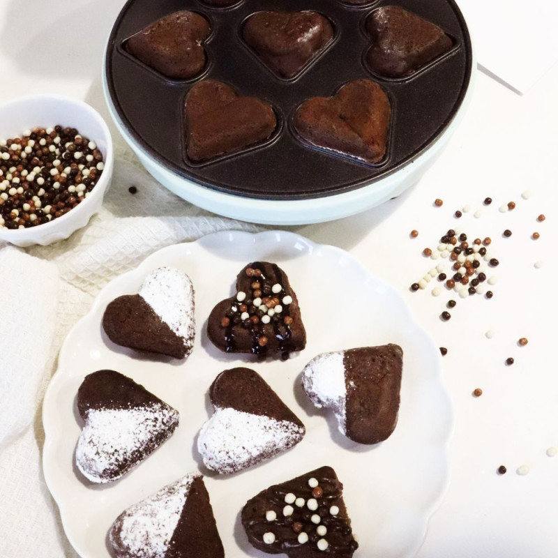 Heart-shaped mini cake machine  - product image 4 - ScrapCooking