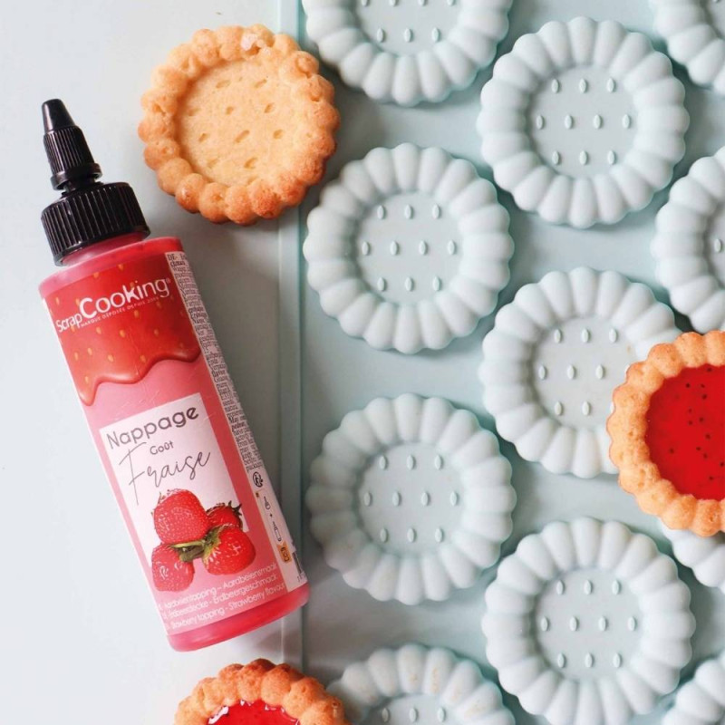 Non-stick silicone mould for mini Tartelettes | ScrapCooking