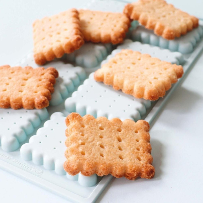Petit Beurre Silicone Mould | Perfect homemade cookies with ScrapCooking