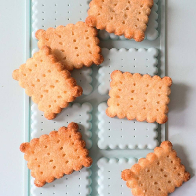 Petit Beurre Silicone Mould | Perfect homemade cookies with ScrapCooking