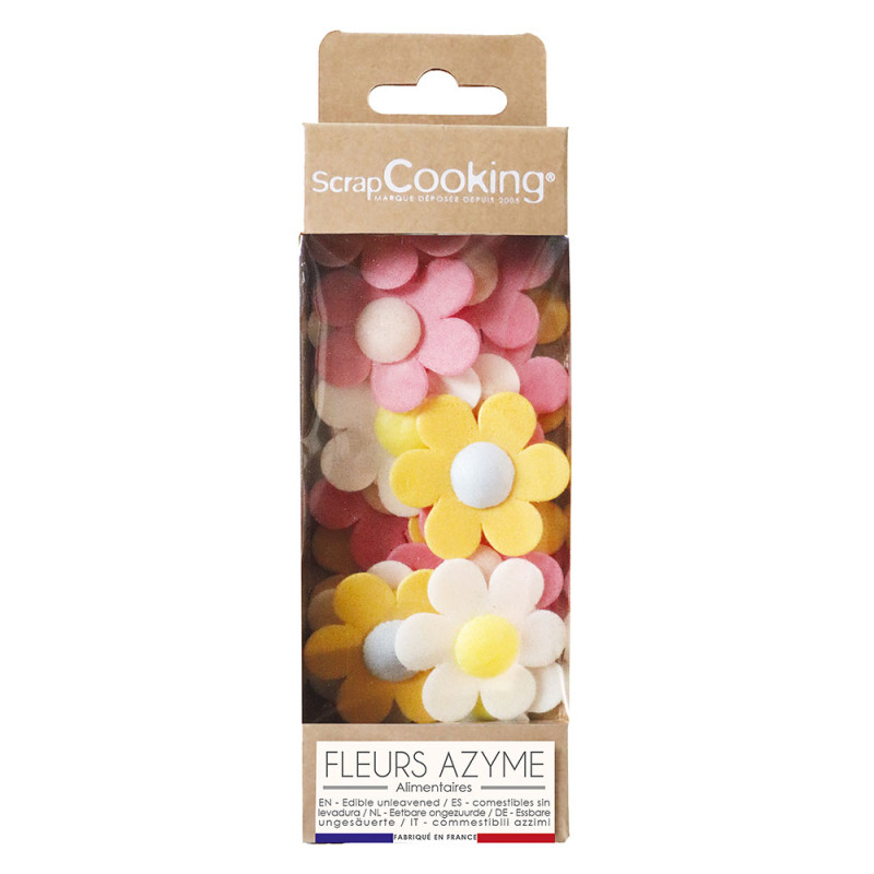 12 Anemone edible wafer decorations