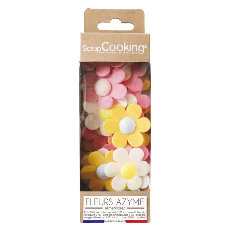 12 Anemone edible wafer decorations