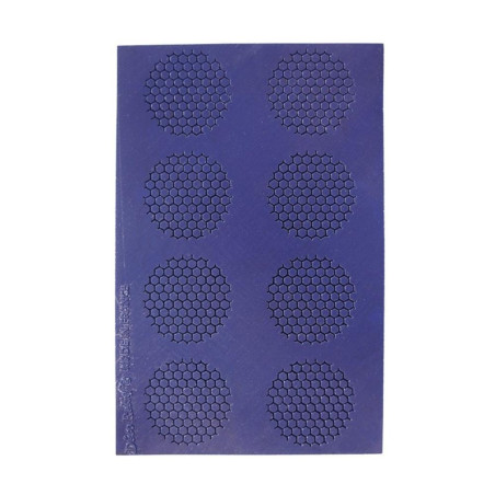 Silicone tuile mat 8 honeycomb decorations | ScrapCooking