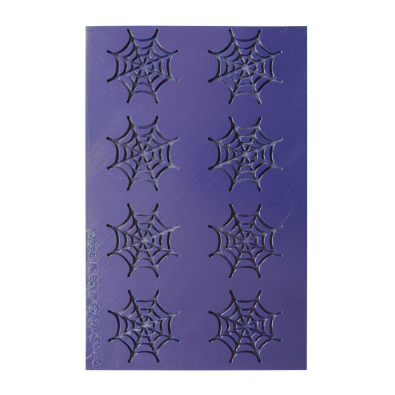 Silicone tuile mat 8 spider webs | ScrapCooking