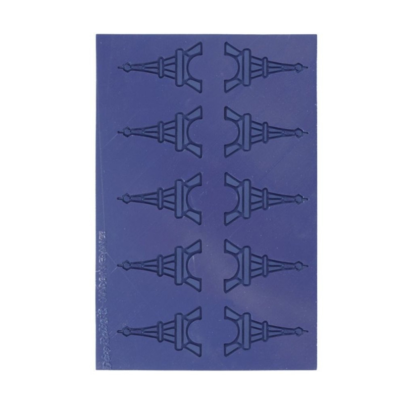 Silicone tuile mat 10 Eiffel Towers | ScrapCooking