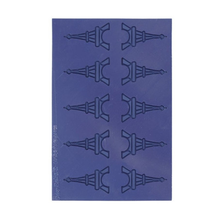 Silicone tuile mat 10 Eiffel Towers | ScrapCooking