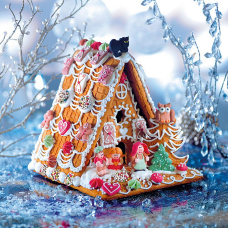 41 sugar decorations gingerbread house kit | ScrapCooking