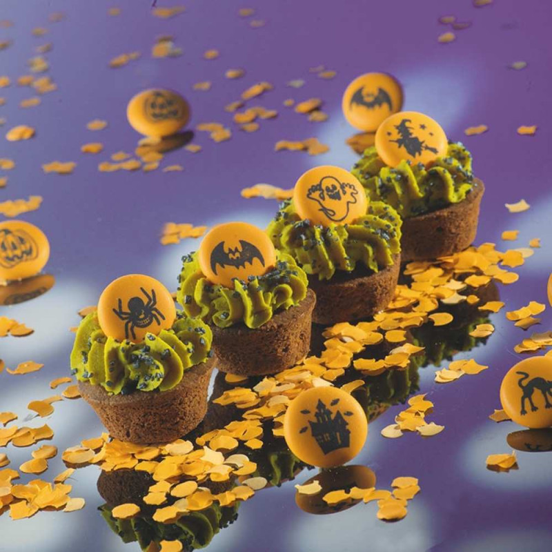 Ambiance pastilles Halloween - Déco Relief