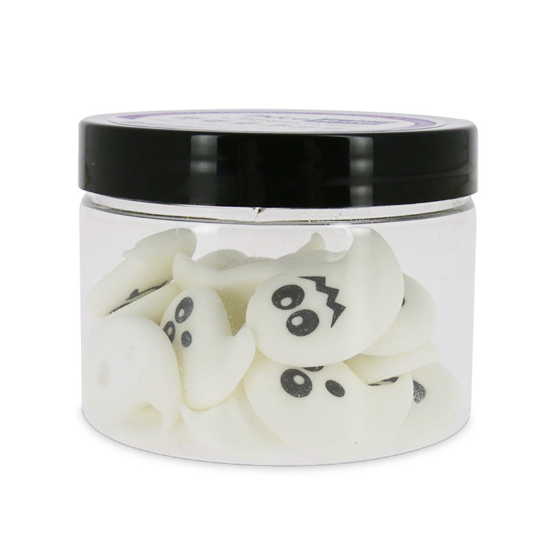 Halloween ghost sugar shapes x24 19x28mm | ScrapCooking