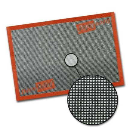 Tapis de cuisson silicone micro-perforée - Déco Relief