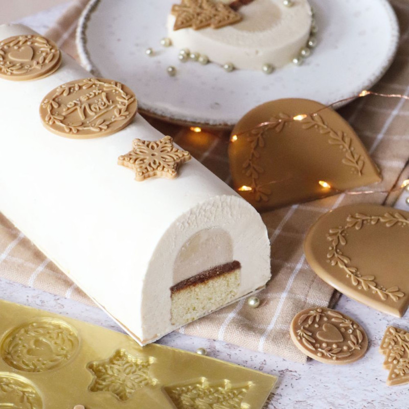 Moule silicone embout de buche buche glacée - ScrapCooking