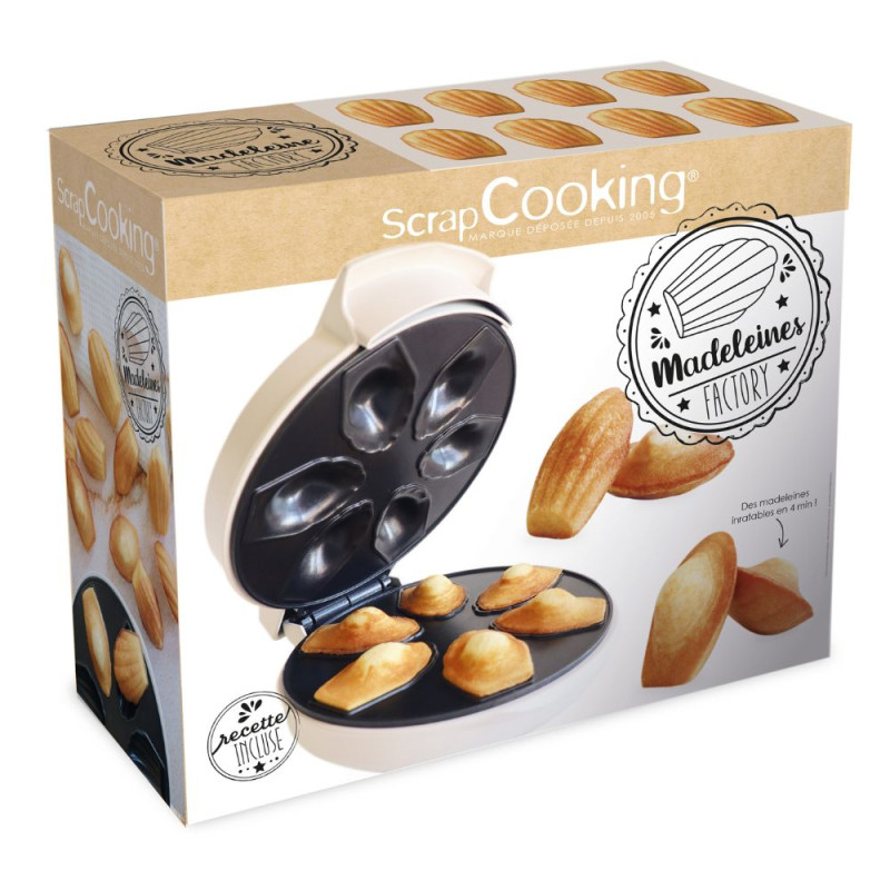 Machine à madeleines pack - ScrapCooking