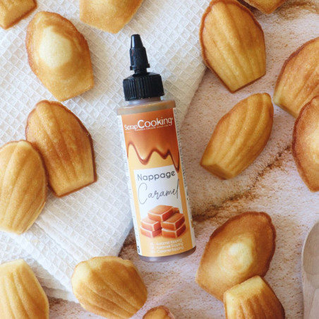Madeleines nappage caramel - ScrapCooking