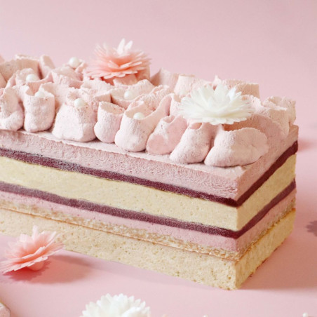 3 moules layer buche déco - ScrapCooking