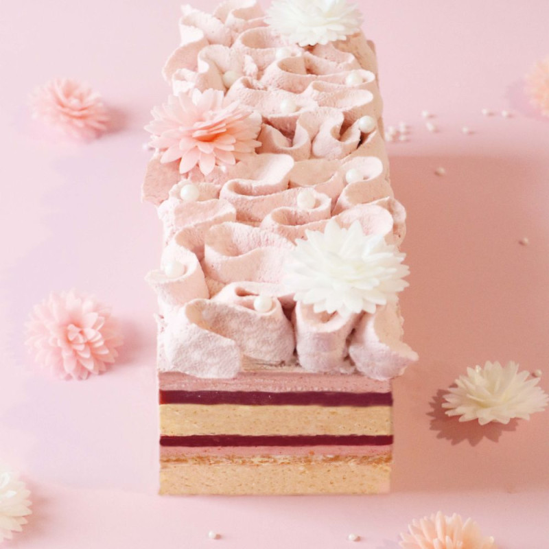 3 moules layer buche décoration - ScrapCooking