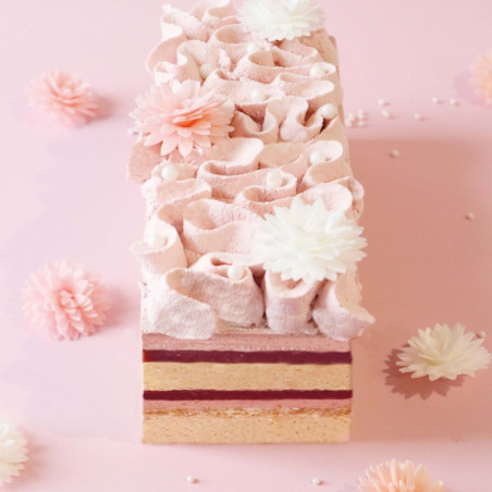 3 moules layer buche décoration - ScrapCooking