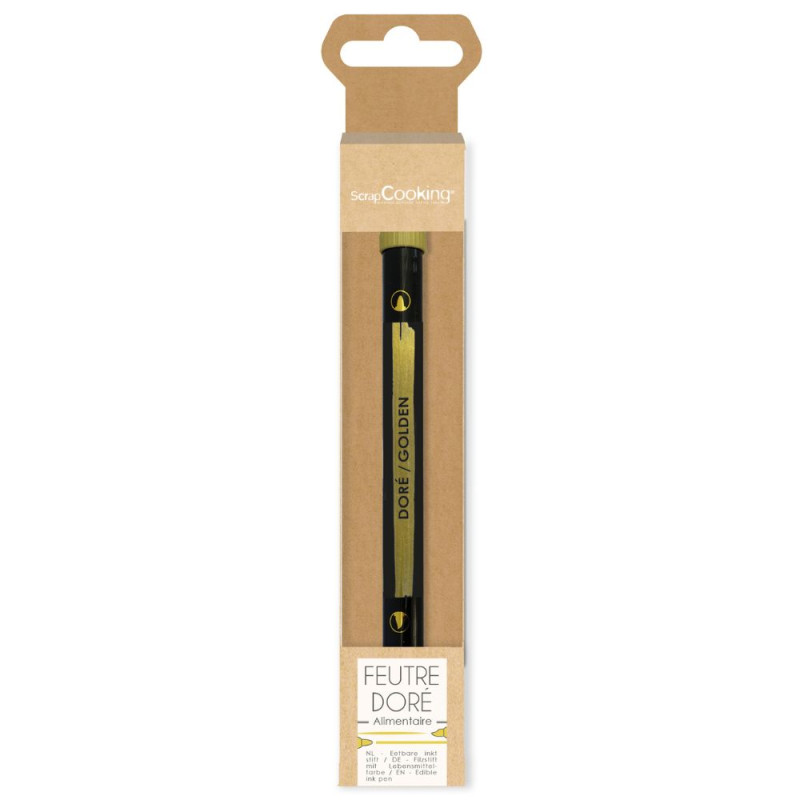 Gold baking pen | ScrapCooking