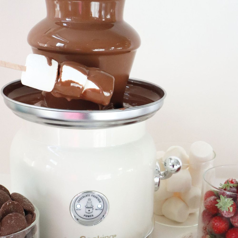 Fontaine à chocolat marshmallow - ScrapCooking