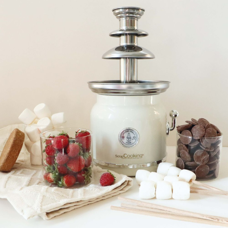 Fontaine à chocolat fruits - ScrapCooking