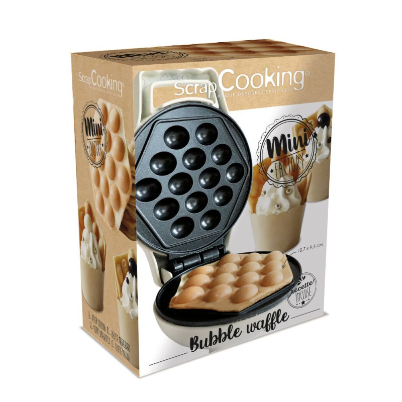 Mini bubble waffle machine - product image 1 - ScrapCooking