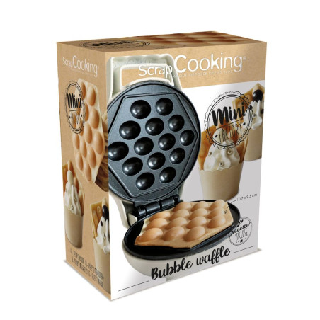 Machine à mini bubble waffle pack - ScrapCooking