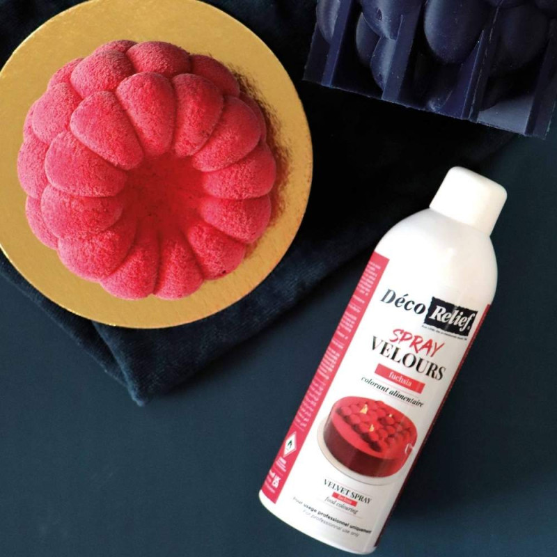 Professional velvet spray Red for pastry