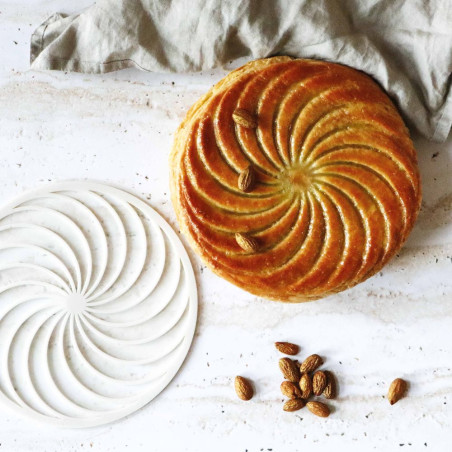 Silicone mat rosace 18 cm – Pastry decoration | Scrapcooking