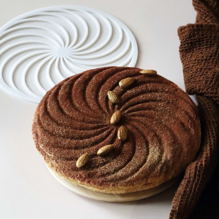 Silicone mat rosace 22 cm – Cake decoration | Scrapcooking