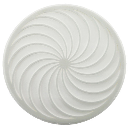 Tapis silicone décor – empreinte rosace 22 cm - déco Relief