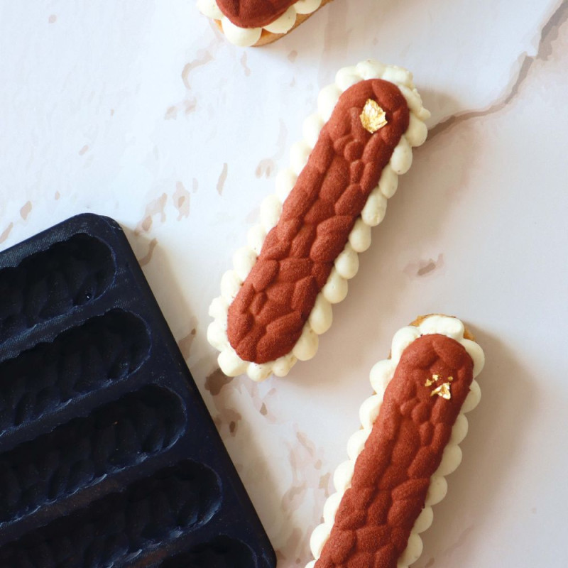 Trompe-l’oeil silicone mold – Realistic almonds | Scrapcooking