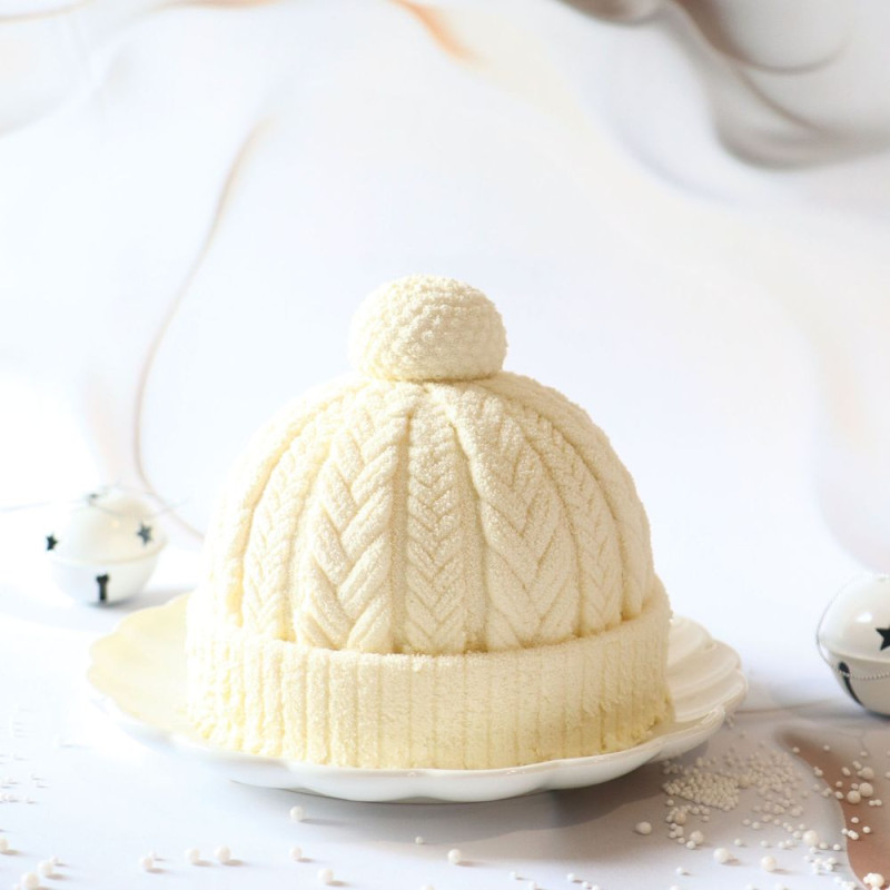 Moule 3D silicone pour entremets - Bonnet entremets - Déco Relief