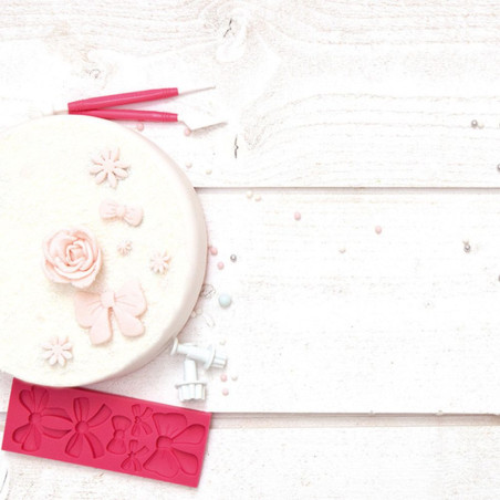 Lot de 8 outils pâte à sucre déco - ScrapCooking