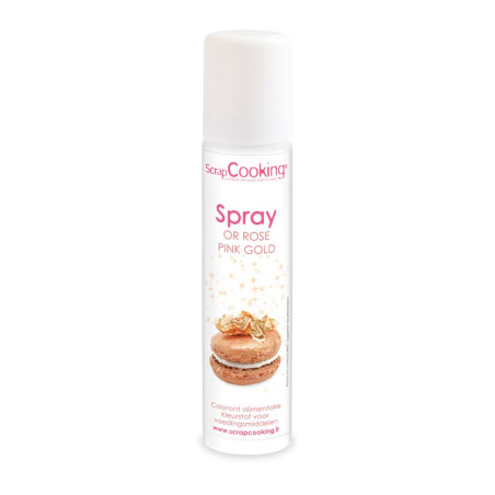 Rose gold food colouring spray 75 ml - product image 1 - ScrapCooking