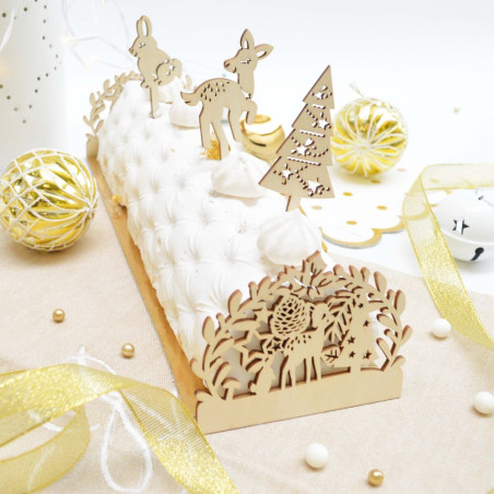 Décors sucrés féeriques 80g buche - ScrapCooking