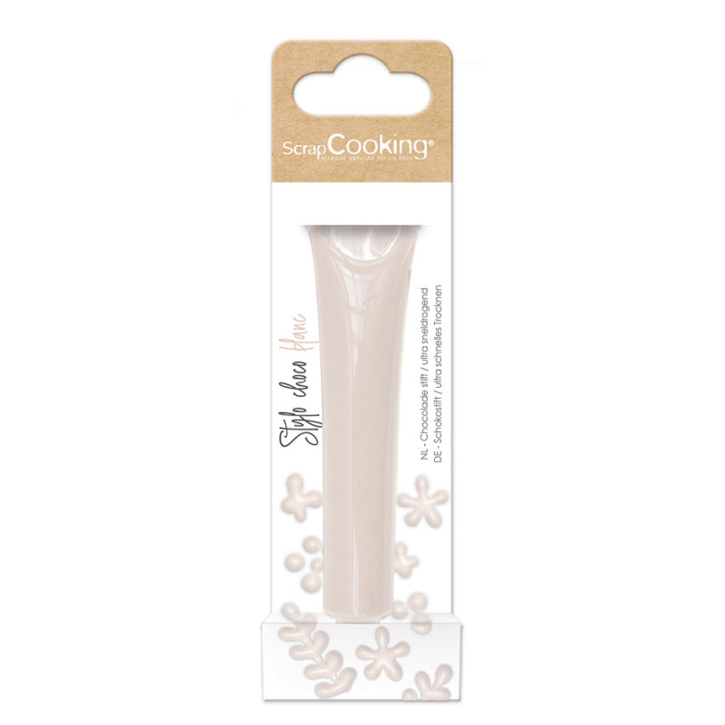 Choco taste pen - white 25g - ScrapCooking