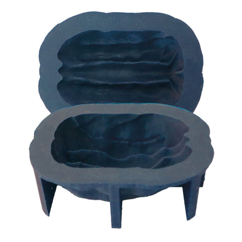 Moule en silicone de pâtisserie réaliste trompe-l'œil noix de pécan