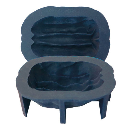 Moule en silicone de pâtisserie réaliste trompe-l'œil noix de pécan