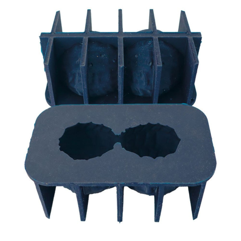 Moule à gâteau silicone ScrapCooking pour pâtisserie trompe-l'œil cacahuète