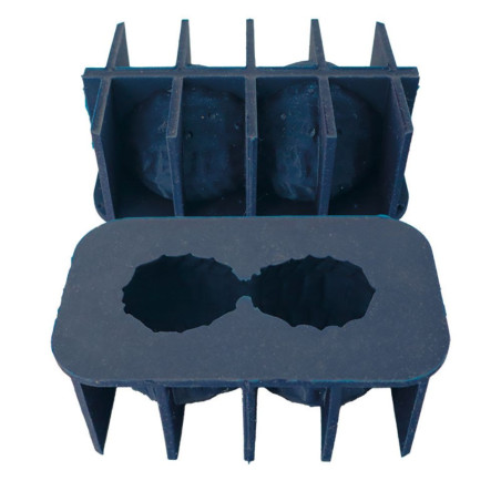 Moule à gâteau silicone ScrapCooking pour pâtisserie trompe-l'œil cacahuète