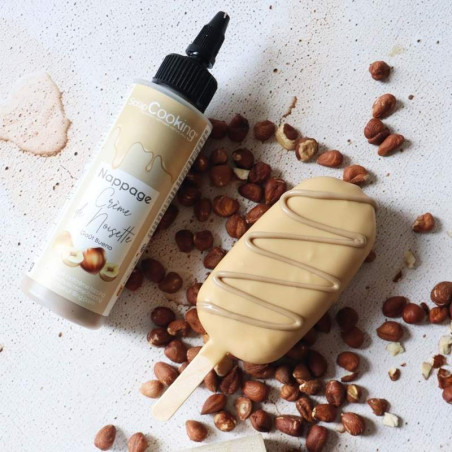 Ambiance magnum et nappage crème noisette - ScrapCooking