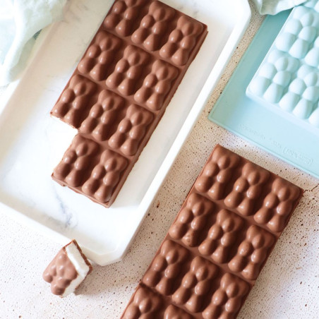 Silicone teddy bear chocolate bar mold | ScrapCooking®