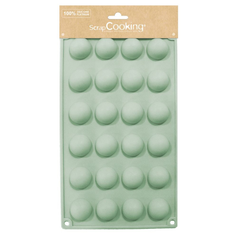 Moule en silicone de demi sphères ScrapCooking®