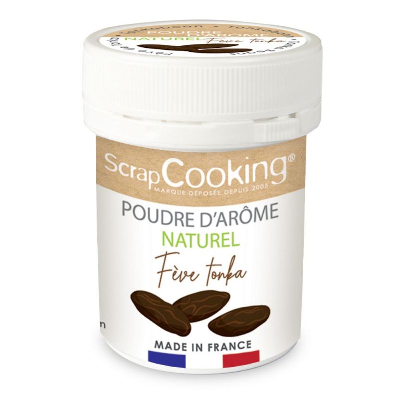 Poudre d'arôme naturel fève tonka