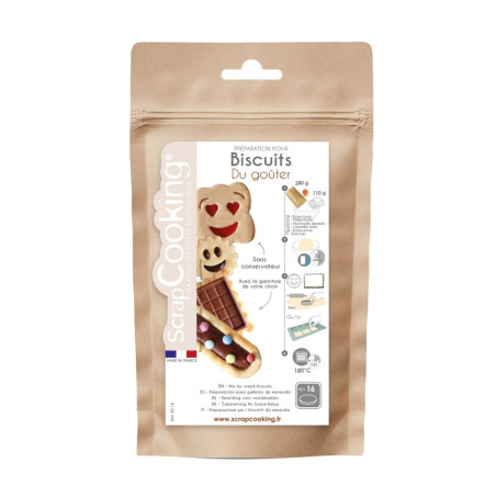 Kids snack biscuits cake mix | ScrapCooking®